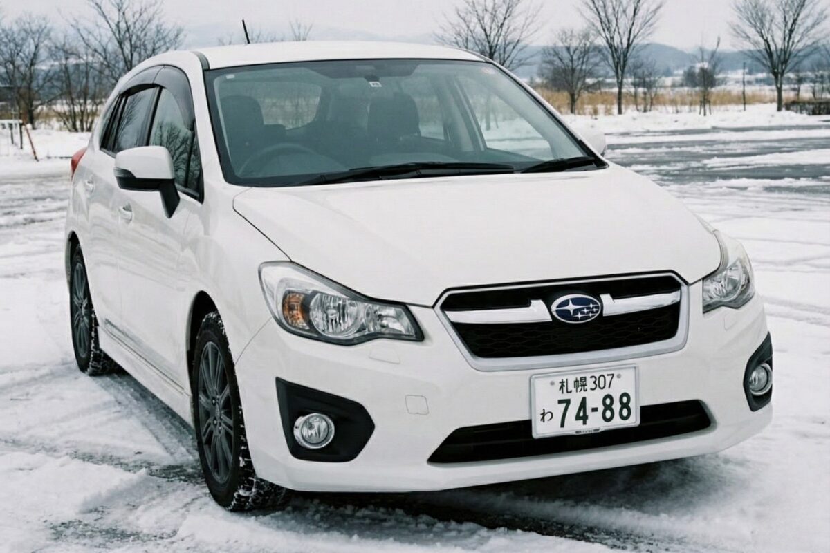 普通車（レヴォーグ）のレンタカー車両外観